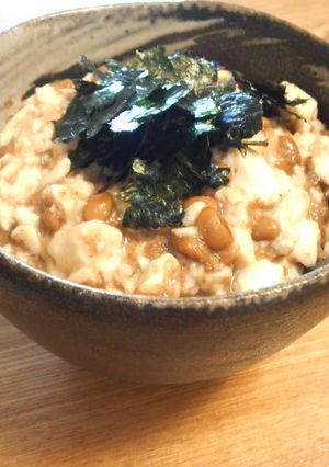 納豆＆豆腐de丼！-レシピのメイン写真