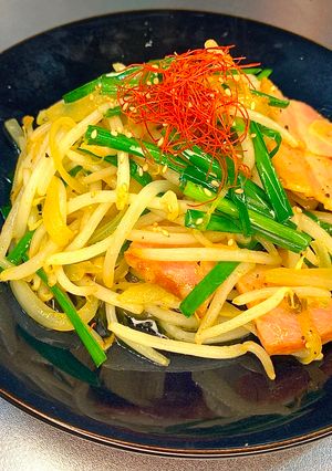 ニラもやし炒め-レシピのメイン写真