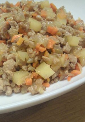 野菜たっぷり☆ひき肉そぼろ-レシピのメイン写真