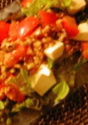 美味しい！トマトと豆腐のおかわりサラダ-レシピのメイン写真