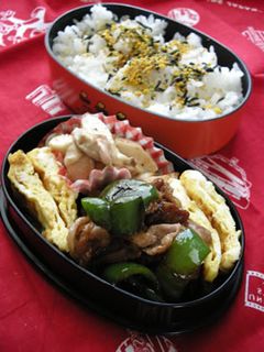 豚しょうが焼き弁当-レシピのメイン写真