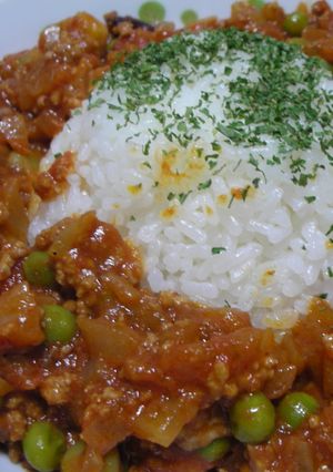 ずぼらｻﾝ♪ドライカレー-レシピのメイン写真