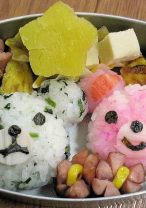 お弁当に★くまさんおにぎり-レシピのメイン写真