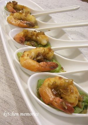 えびとレタスのガーリック醤油炒め-レシピのメイン写真