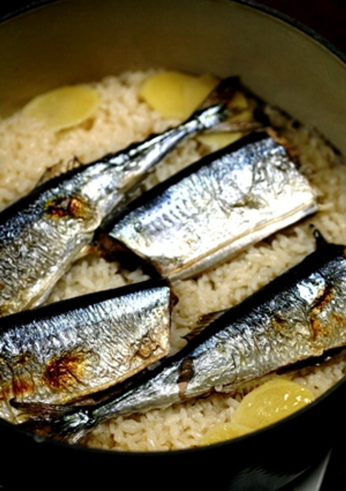 さんまの炊き込みご飯-レシピのメイン写真