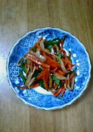 お弁当に♪ハムのきんぴら-レシピのメイン写真