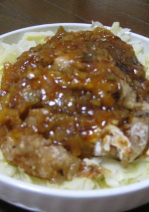 ノンオイル！から揚げの甘酢あんかけ-レシピのメイン写真