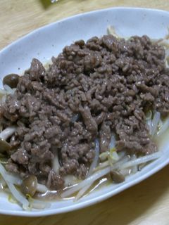 節約食材で野菜炒めのひき肉あんかけ-レシピのメイン写真