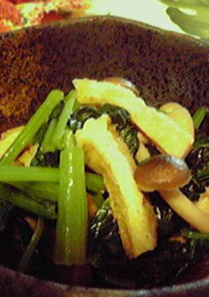 小松菜の炒め煮☆-レシピのメイン写真