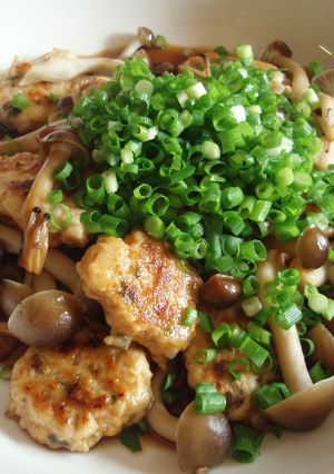 秋です❤きのこたっぷり鶏つくね❤-レシピのメイン写真