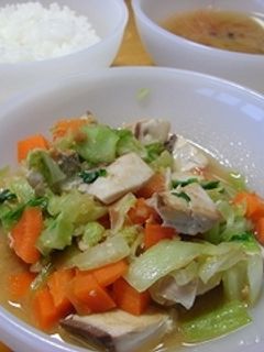 離乳食 鮭のチャンチャン焼き風-レシピのメイン写真