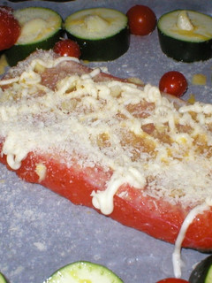鮭とズッキィニーのオーブン焼き-レシピのメイン写真