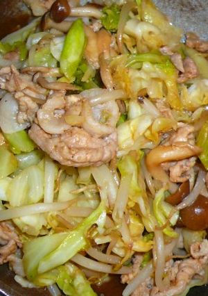 野菜炒め-レシピのメイン写真