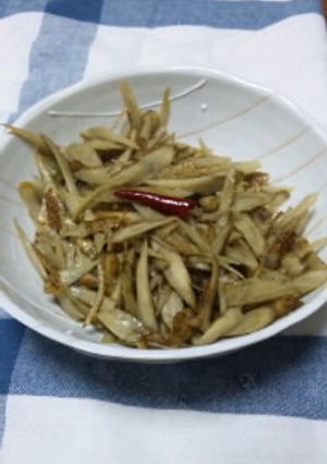止まらない！ごぼうのペペロンチーノ★-レシピのメイン写真
