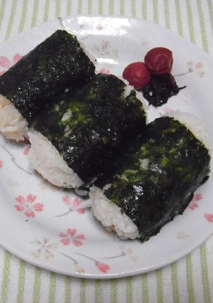 小腹がすいた時の…夜食おむすびセット-レシピのメイン写真
