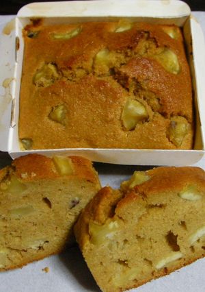おからの黒蜜入りパウンドケーキです☆-レシピのメイン写真