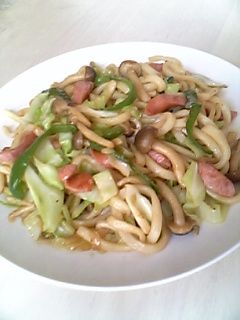 野菜たっぷり焼うどん-レシピのメイン写真