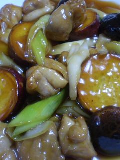 さつまいもと鶏肉の酢豚風-レシピのメイン写真