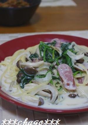 ＠クリームパスタ＠-レシピのメイン写真