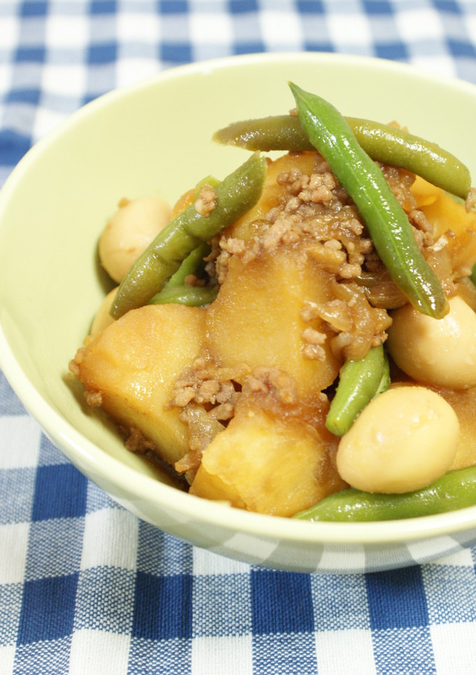 しょうが風味♡そぼろ肉じゃが-レシピのメイン写真