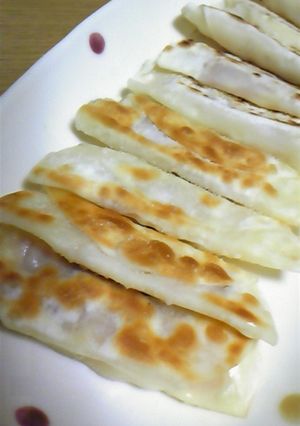 餃子の皮でハムチー巻き★-レシピのメイン写真