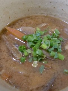 冬はやっぱり!野菜たっぷり豚汁-レシピのメイン写真