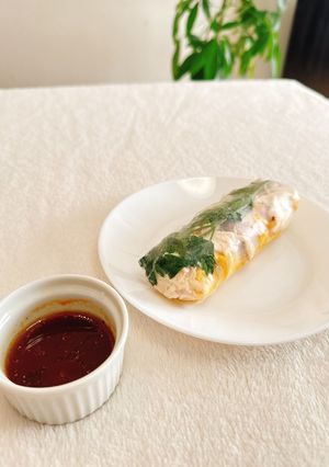 ランチにも！カレー風味の生春巻き-レシピのメイン写真