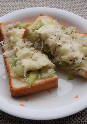 しらすのチーズトースト-レシピのメイン写真