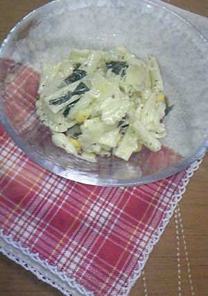 隠しらっきょマカロニサラダ-レシピのメイン写真