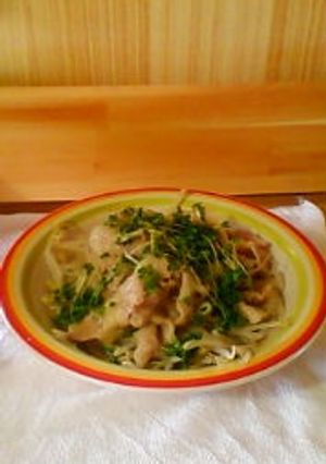 ぶたぽんもやし♪-レシピのメイン写真