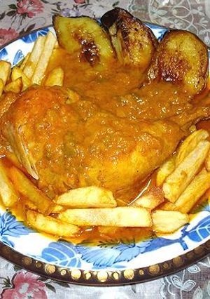 イラン料理　鶏のサフラン・トマト煮込み-レシピのメイン写真