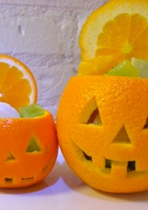 オレンジで簡単☆ハロウィンデザート-レシピのメイン写真