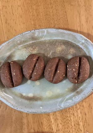 米粉 ドリップコーヒー豆クッキー-レシピのメイン写真