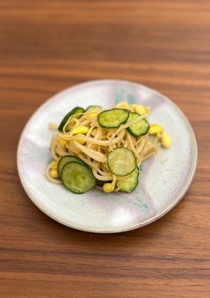 豆もやしときゅうりの中華和え-レシピのメイン写真