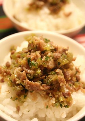 大根の葉がたっぷり食べれるそぼろふりかけ-レシピのメイン写真