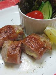 豚ヒレ肉のチーズサルティンボッカ-レシピのメイン写真