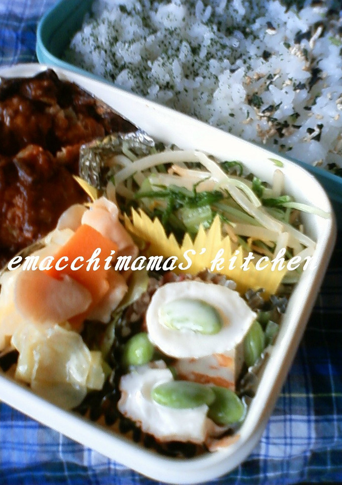 お弁当に「ちくわと枝豆のマヨ和え」-レシピのメイン写真