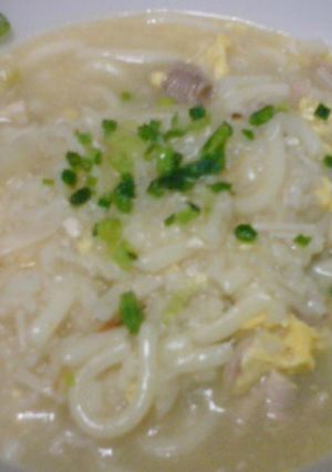 ほっかほか〜♡うどん雑炊♪-レシピのメイン写真
