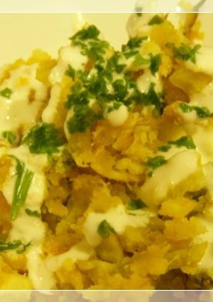 レンジで簡単☆かぼちゃとさつま芋のサラダ-レシピのメイン写真