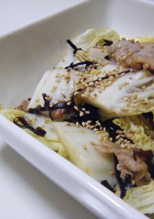 調味料無！山盛り食べれる白菜と豚肉サラダ-レシピのメイン写真