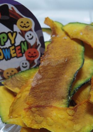 パンプキン☆チップス～もうすぐハロウィン-レシピのメイン写真