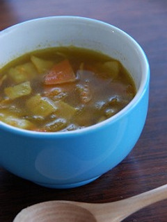 簡単!ほっこり温まるカレースープ☆-レシピのメイン写真