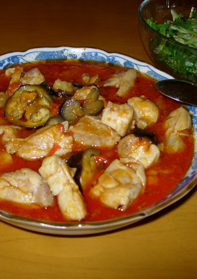 簡単　チキンのトマト煮-レシピのメイン写真