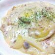 優しい甘み♪なサツマイモの豆乳シチュー