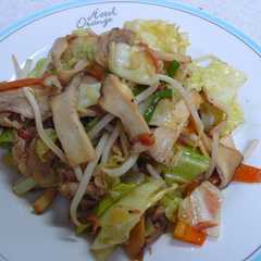 รูปของ エリンギ野菜炒め