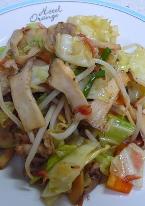 エリンギ野菜炒め-レシピのメイン写真