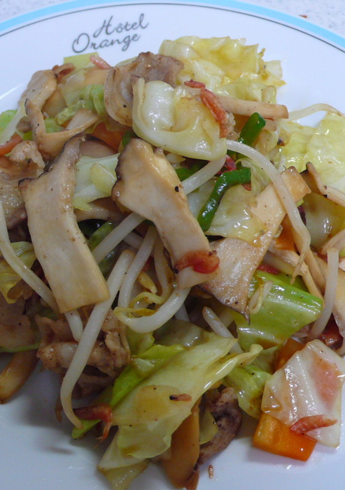 エリンギ野菜炒め-レシピのメイン写真