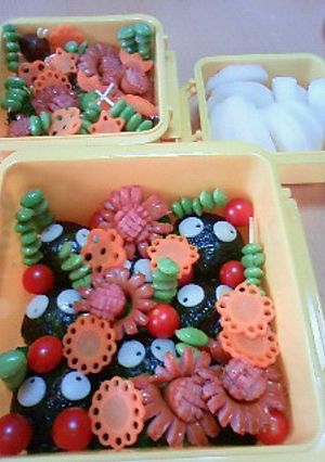 彩りきれいな運動会弁当-レシピのメイン写真