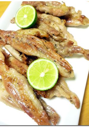 鶏 ♪せせり♪ のナンプラー 焼き-レシピのメイン写真