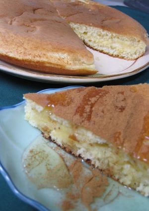 フライパンdeメープルバナナパンケーキ-レシピのメイン写真